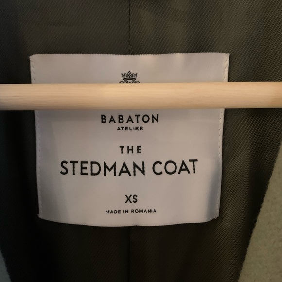 Aritzia Babaton The Stedman Coat - Wool Melton - Picture 4 of 9